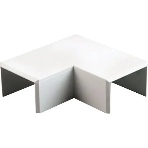 Coltar in plan canal cablu Dietzel 40x25 mm, culoare alba