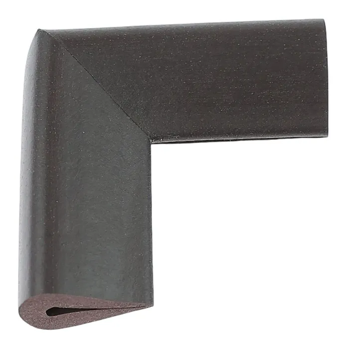 Coltar protector muchii din spuma de cauciuc AC-153, maro, grosime 5 mm