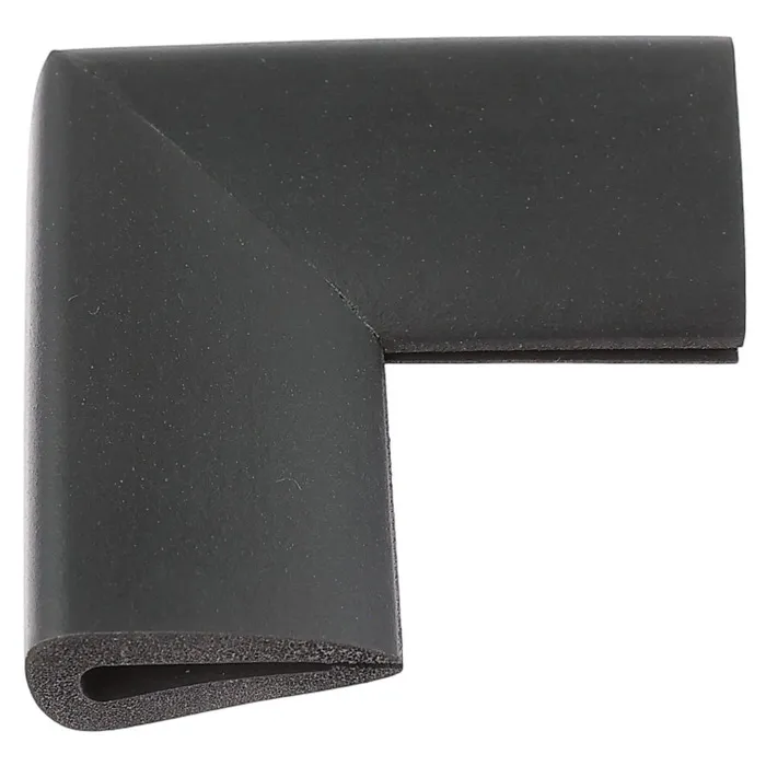 Coltar protector muchii din spuma de cauciuc AC-157, negru, grosime 9 mm