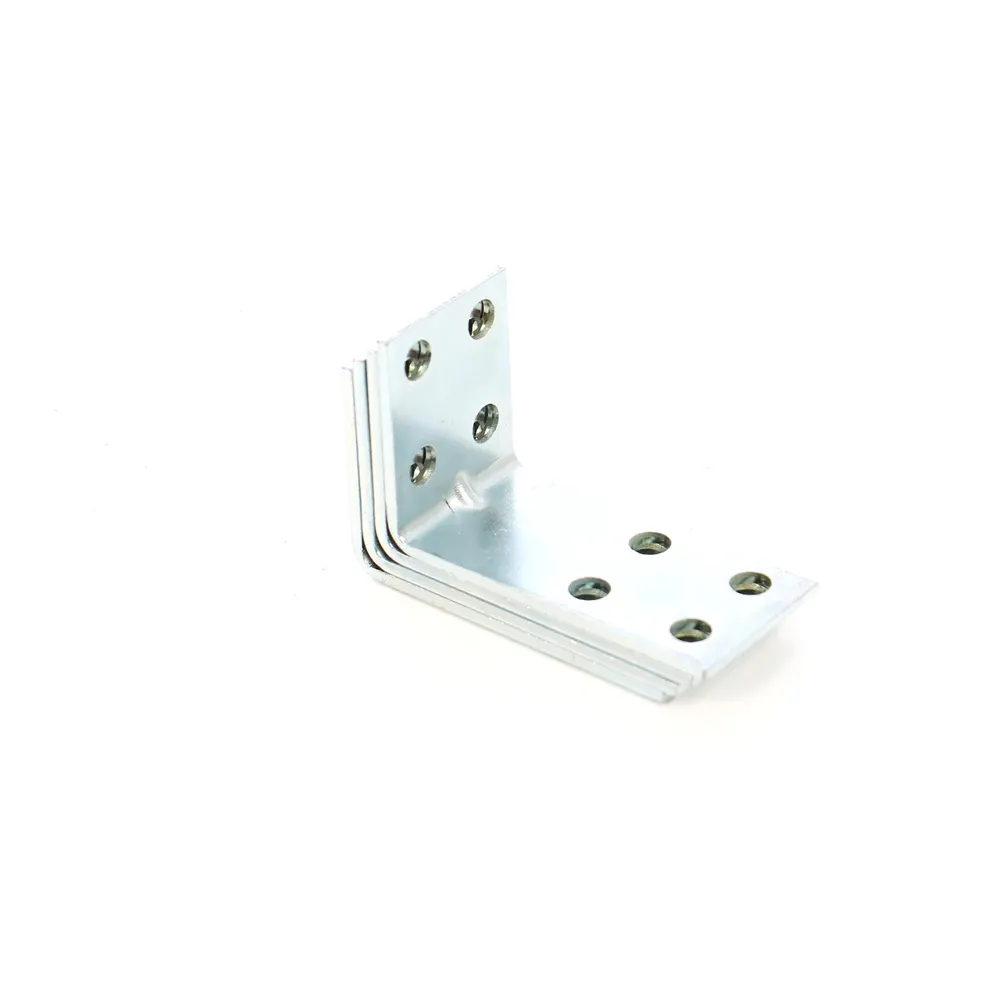 Coltar tip L, pentru mobila, din otel zincat, 30 x 50 x 25 mm, 4 bucati