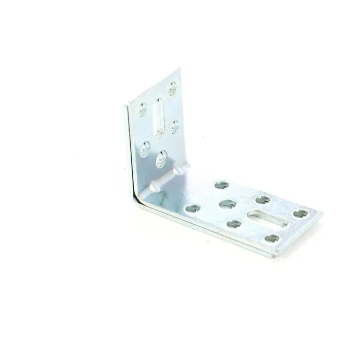 Coltar tip L, pentru mobila, din otel zincat, 40 x 60 x 30 mm, 2 bucati