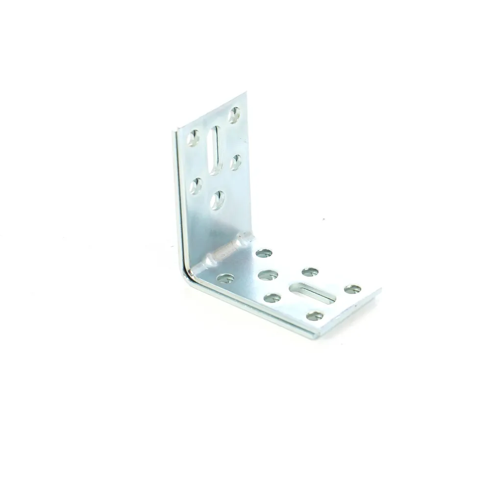 Coltar tip L, pentru mobila, din otel zincat, 50 x 50 x 30 mm, 2 bucati