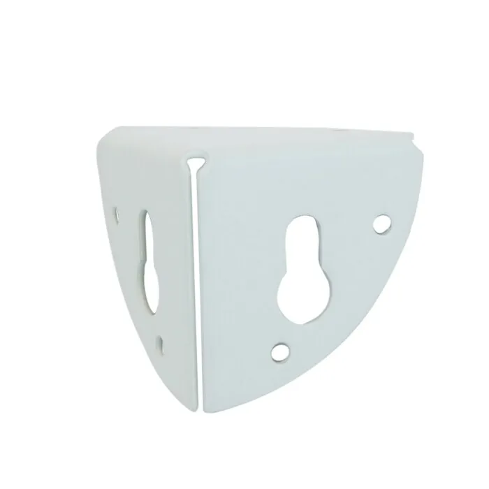 Coltar universal, pentru suspendare mobilier, din otel, finisaj alb