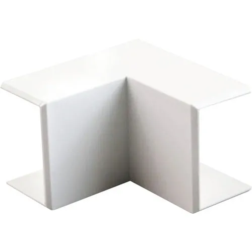 Coltare interioare canal cablu Dietzel 16x16 mm, culoare alba, 2 bucati