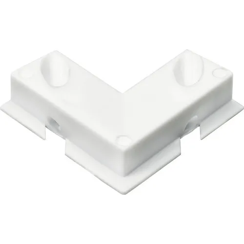 Coltare pentru fixat PFL baza sertare Hettich 35x35x8 mm, plastic alb, 4 bucati