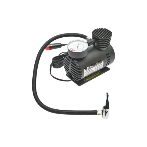 Compresor aer 12V 250 PSI umflat roti cu cablu 2.8 m la priza bricheta