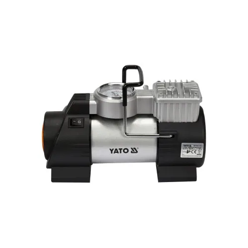 Compresor aer auto 12V 180W 40 l min 150 PSI cu manometru si LED YATO — imaginea 5