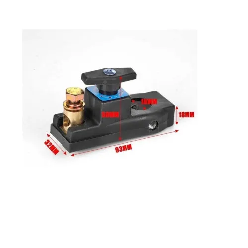 Comutator intrerupator baterie auto 12V 24V montaj pe borna ABS cupru — imaginea 2