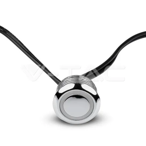 Comutator LED Touch si Dimer Argintiu + Cablu Negru — imaginea 3
