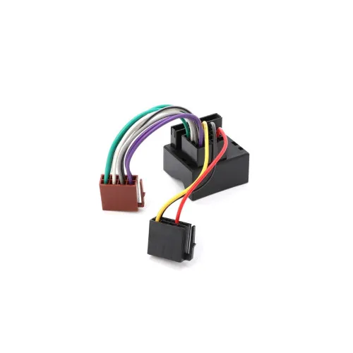 Conector auto adaptor ISO compatibil BMW Citroen Ford Mercedes-Benz Opel Peugeot Volkswagen Skoda — imaginea 3