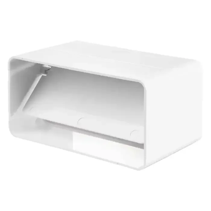 Conector cu clapeta antiretur, Vents 7171, PVC, 120 x 60 mm
