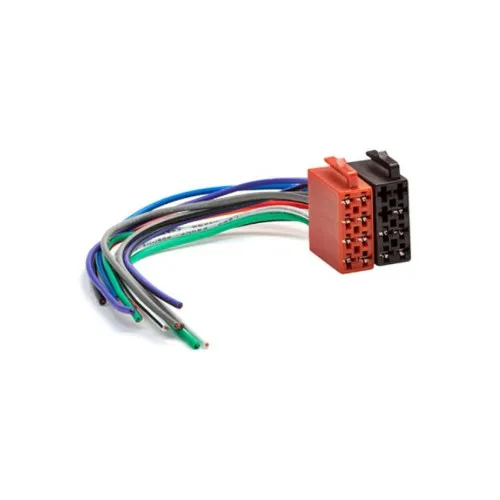Conector ISO tata pentru radio auto 12V compatibil ISO 10487