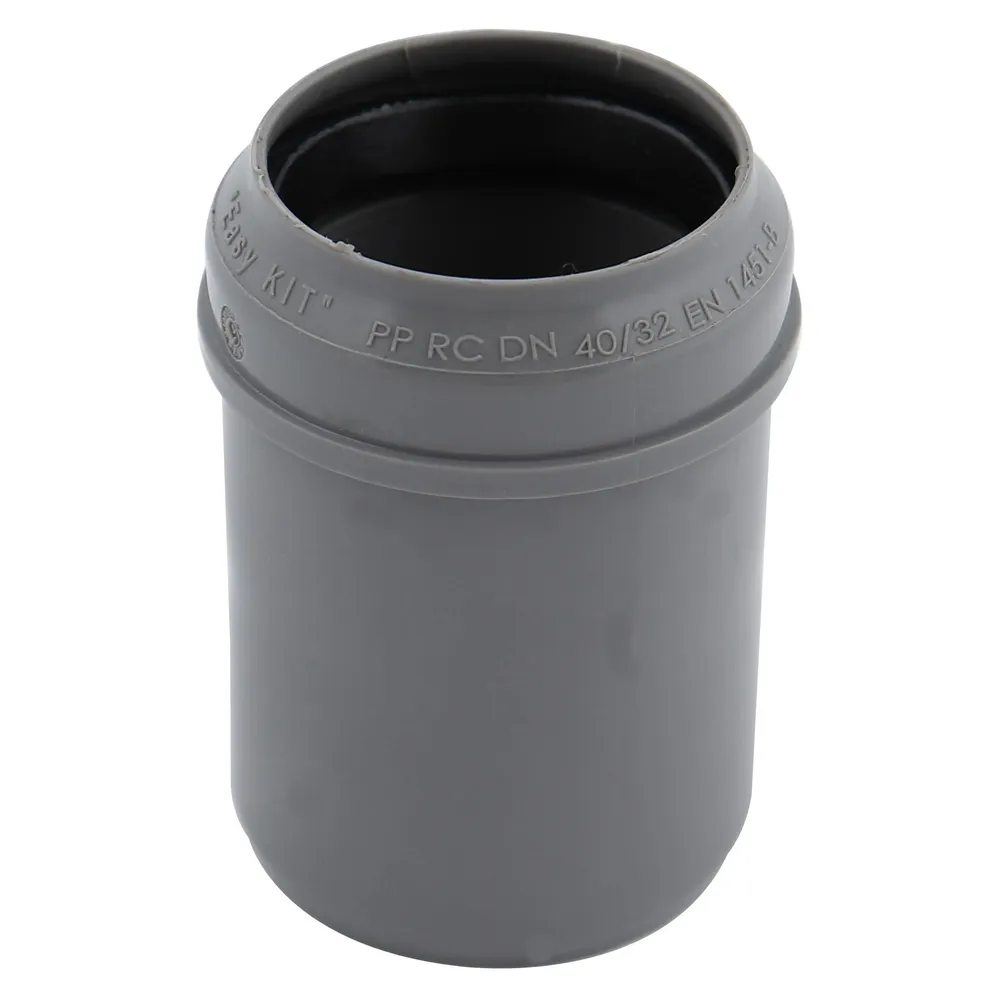 Conector redus polipropilena, gri, D 40 - 32 mm