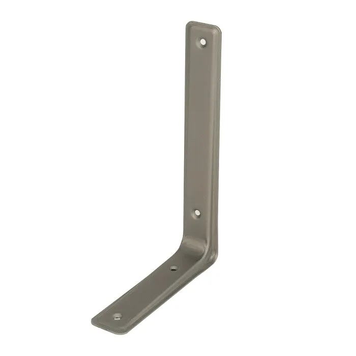 Consola 3 F, din tabla, gri mat, 235 x 160 x 40 mm