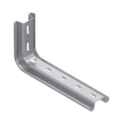 Consola fixare tip L pentru jgheab metalic perforat 195mm