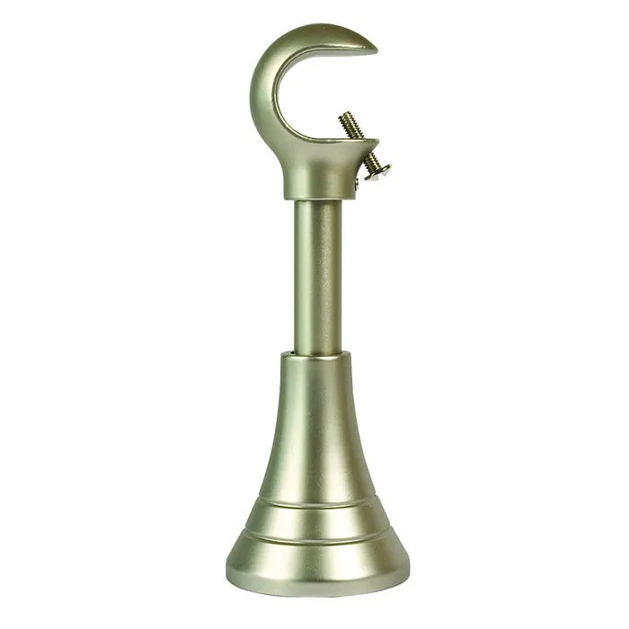 Consola galerie, simpla, deschisa, metal, cu suport, 19 / 20 mm, inox