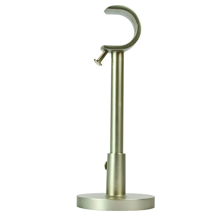 Consola galerie, simpla, deschisa, metal, inox, 2 buc / set