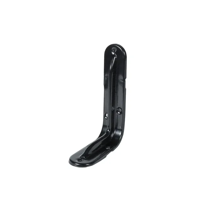 Consola standard, din tabla, negru, 120 x 83 x 31 mm