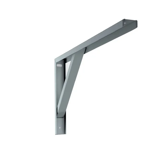Consola tehnica, din tabla, zincata, 400 x 33 x 205 mm