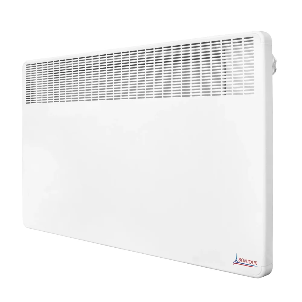 Convector electric Atlantic Bonjour B500, 500 W, 384 x 450 x 78 mm, termostat, functie anti-inghet, protectie rasturnare, protectie supraincalzire, alb