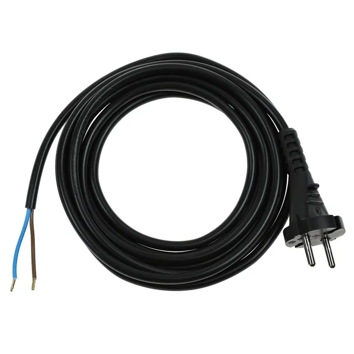 Cordon alimentare cu fisa 70552, 5 m, H07RN-F 2 x 1 mmp