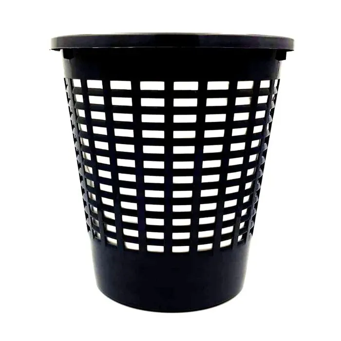 Cos de gunoi, Alisan Venetia 72054, pentru birou, polipropilena, forma cilindrica, negru, 10 L