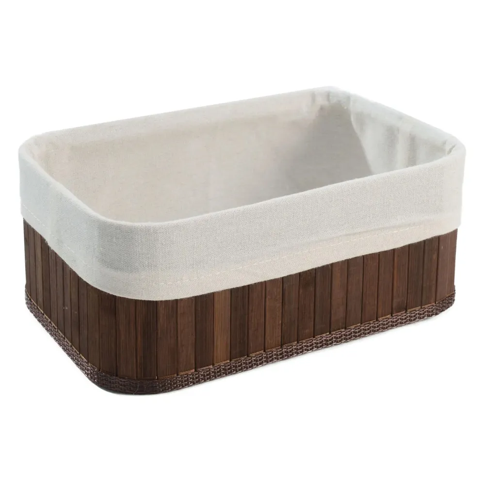 Cos depozitare 670055 S, Caressa, bambus, 24 x 16 x 10 cm