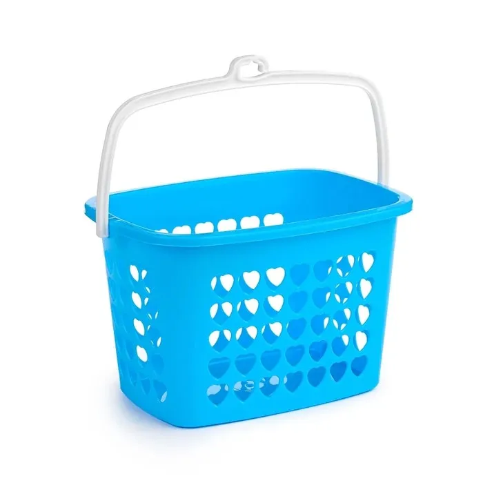 Cos pentru carlige Alisan, rotund, plastic, 13 x 18 cm, diverse culori