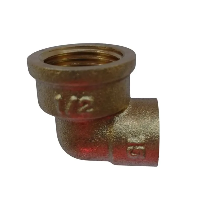 Cot alama, interior-interior, 15 mm x 1/2", 90 grade, 4092G