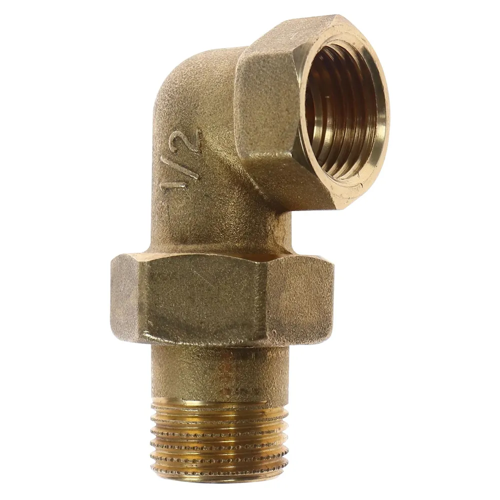 Cot cu racord olandez A98FF, alama, FI-FE, 1/2"