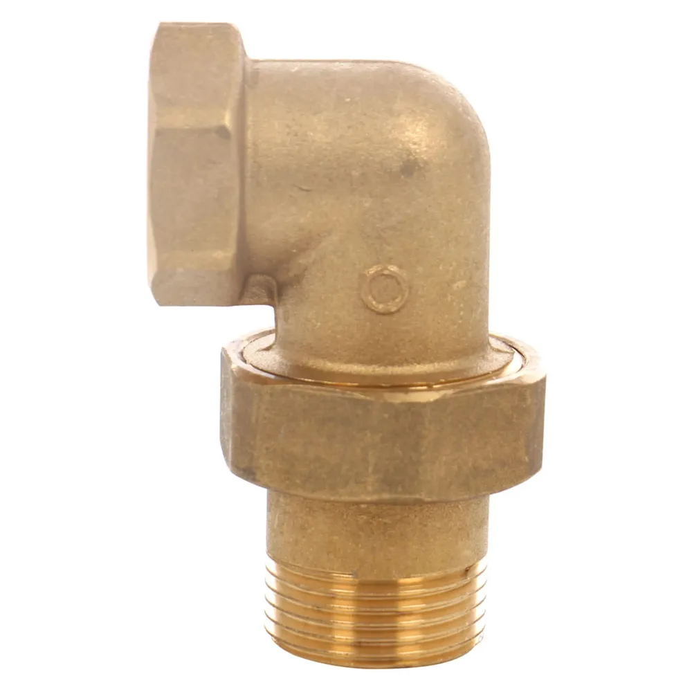 Cot cu racord olandez A98FF, alama, FI-FE, 3/4"