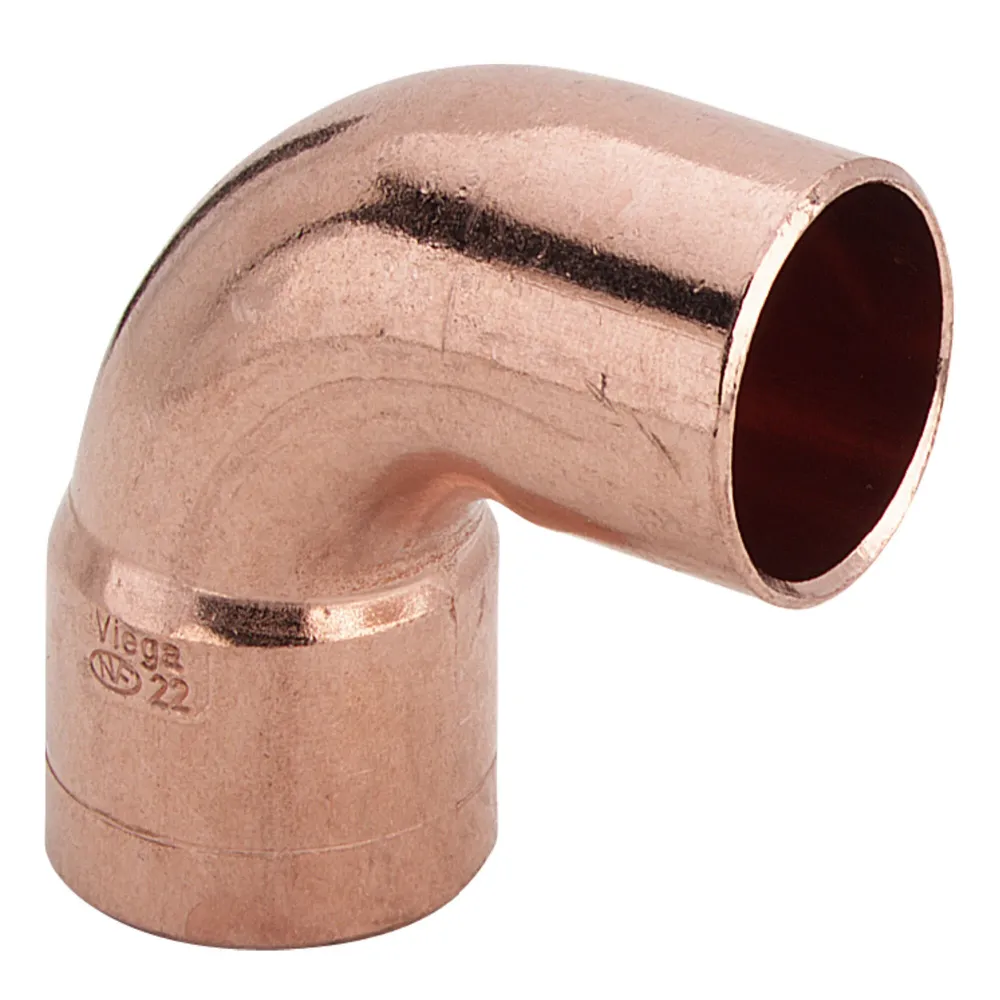 Cot cupru, interior-exterior, D 15 mm, 90 grade, Viega 5092