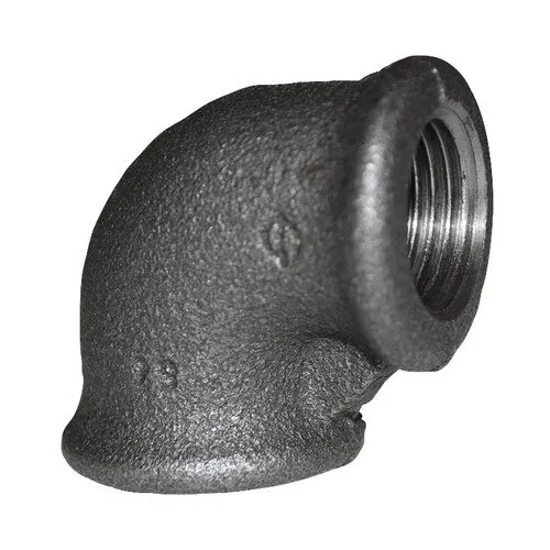 Cot de teava 90 grade, fona maleabila, 3/8" x 3/8"