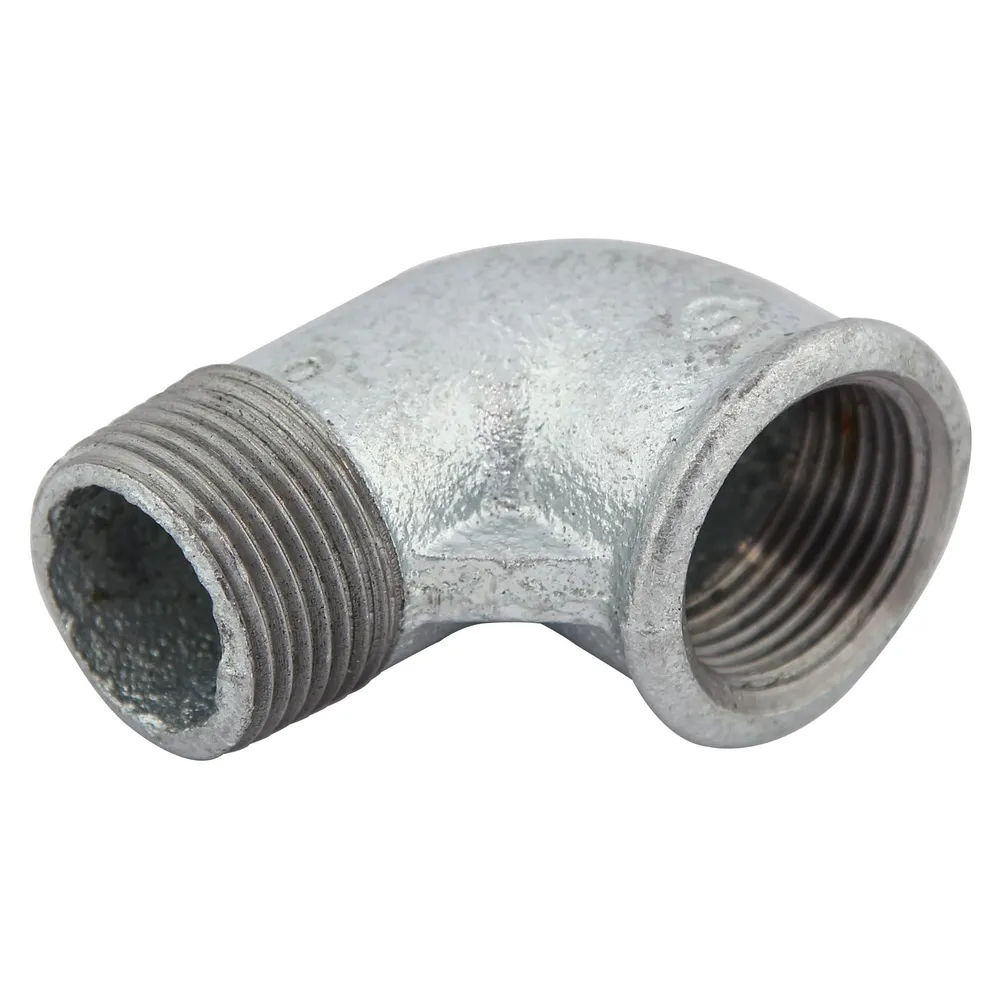 Cot fonta zincata, FI - FE, 2", 90 grade