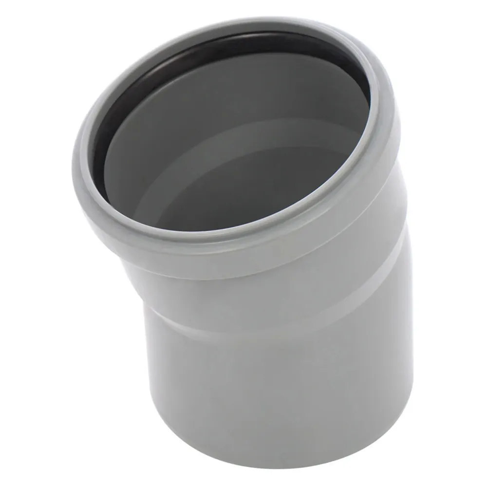 Cot polipropilena, pentru scurgere, gri, D 110 mm, 15 grade
