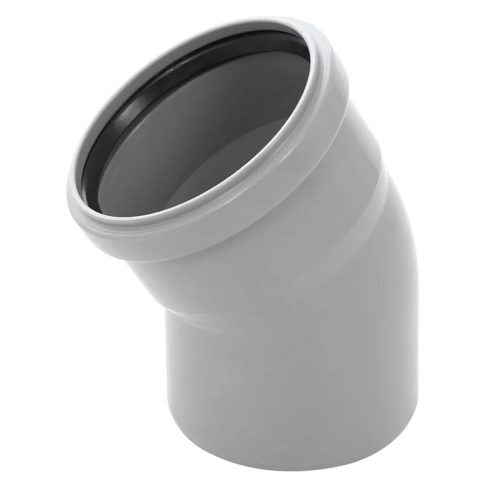 Cot polipropilena, pentru scurgere, gri, D 110 mm, 30 grade