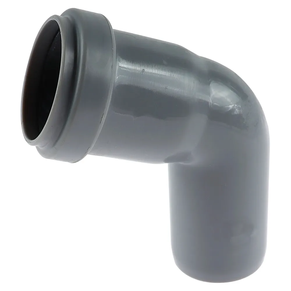 Cot polipropilena, pentru scurgere, gri, D 75 mm, 67 grade