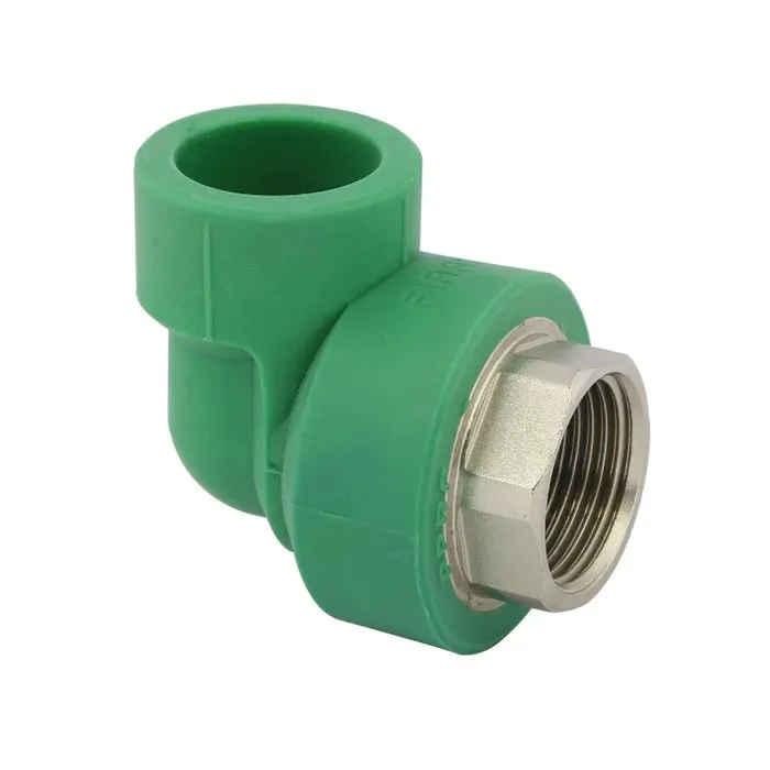 Cot PPR, D 20 mm x 3/4", filet interior, verde, 90 grade