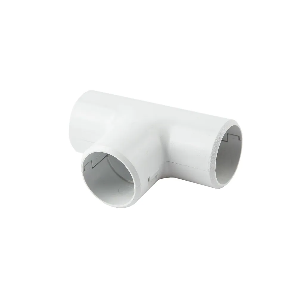 Cot T tub rigid Scame, alb Ø 32 mm