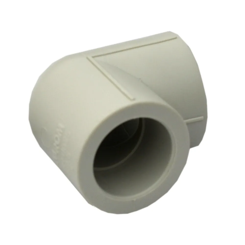 Cot teava PPR, 90 grade, Ø 20 mm, PN 20, gri (pachet 20 buc)