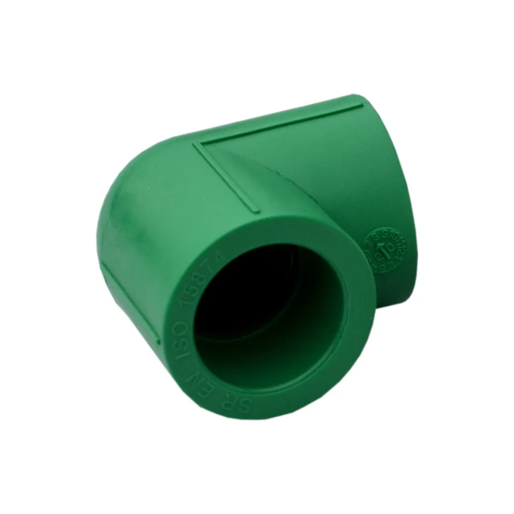 Cot teava PPR, 90 grade, Ø 20 mm, PN20, verde 10 bucati