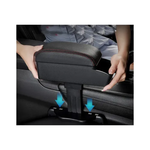 Cotiera universala culoare Neagra si cusatura Rosie — imaginea 2