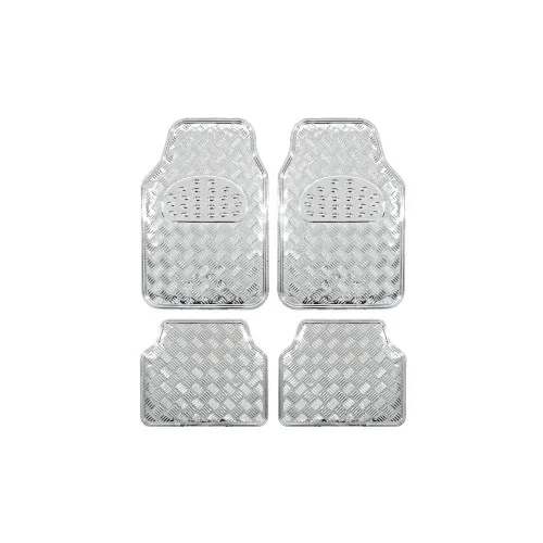 Covoare auto universale interior aluminiu argintiu