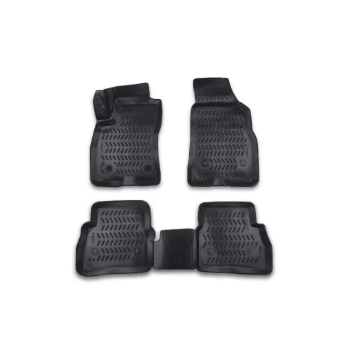 Covoare cauciuc tavita compatibile Fiat Doblo II 2010-2021