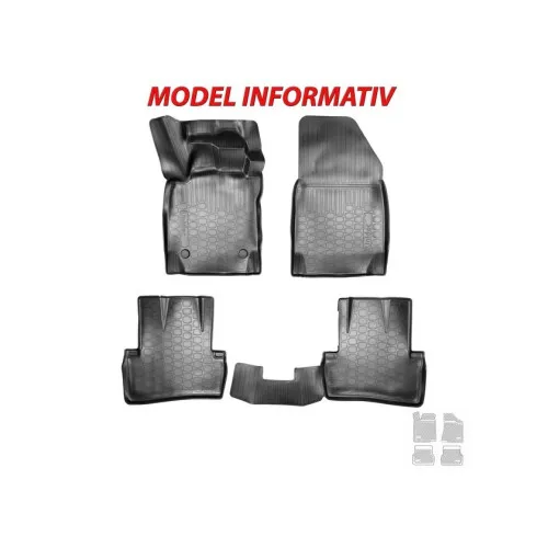 Covoare cauciuc tavita compatibile Jeep Compass 2011-2017 Cod: 2D 64303 / A10
