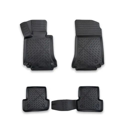Covoare cauciuc tavita compatibile Mercedes Clasa C W203 2000-2007