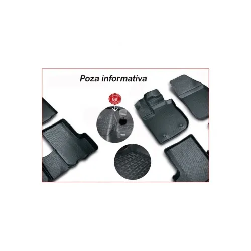 Covoare cauciuc tavita compatibile Renault Grand Scenic II 2003-2009 Cod: 2D 61511 A10 — imaginea 3