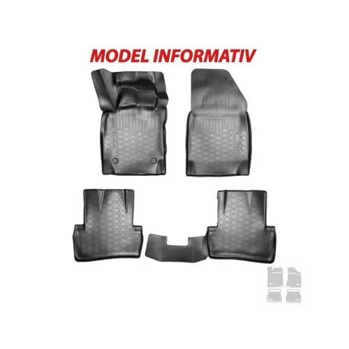 Covoare cauciuc tavita compatibile Seat Leon 1999-2005 Cod: 2D 61601​​​​ / A10
