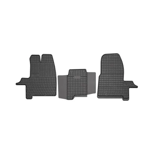 Covoare interior cauciuc El Toro compatibile Ford Transit Custom Van randul 1 sofer 2012-2021 P60