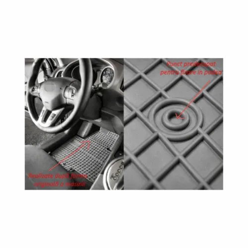 Covoare interior cauciuc El Toro compatibile Renault Scenic III 2009-> P50 — imaginea 2